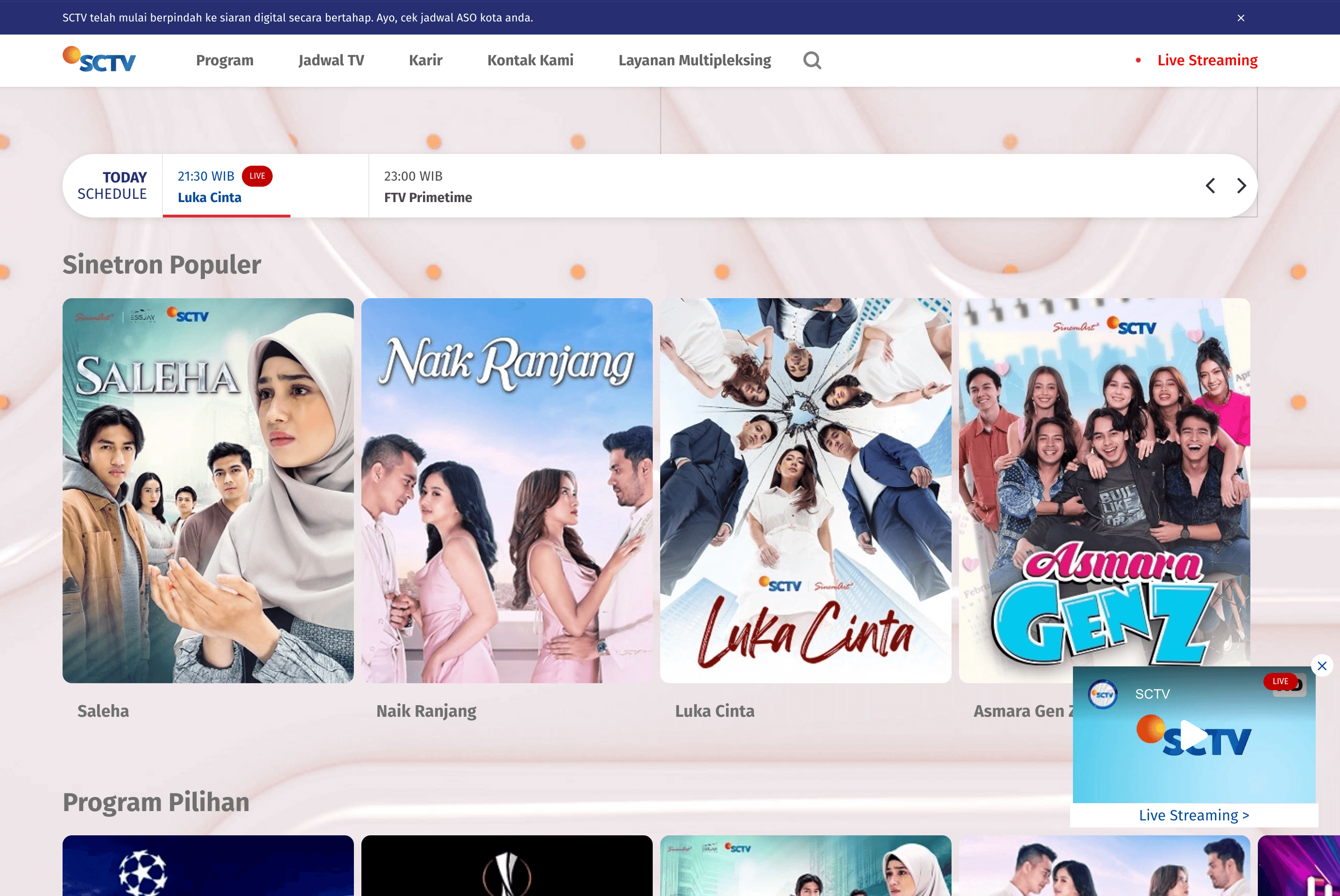 SCTV Web Platform